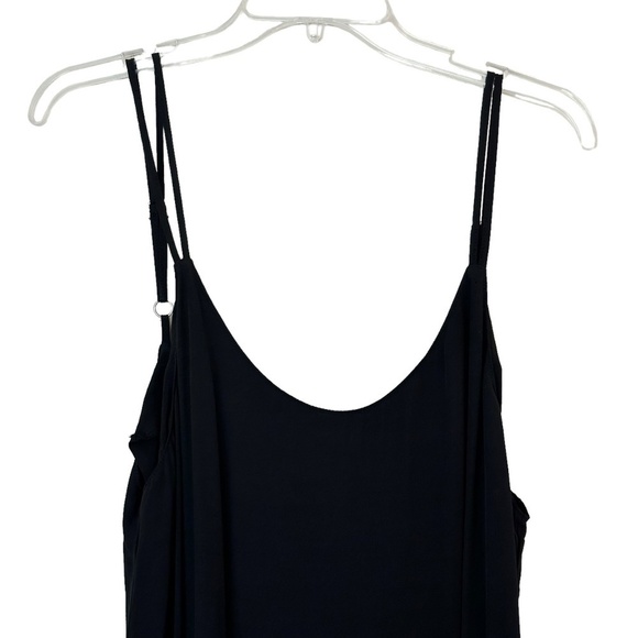 Wilt Double Strap Slip Midi Dress Women's Size XL Black USA Made Fairycore Y2K - Picture 16 of 16